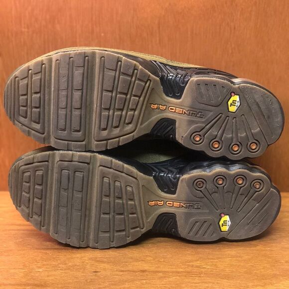 Limited Edition Men’s Nike Air Max Plus 3 TN Olive + Orange Sneakers size 12 - Picture 8 of 9
